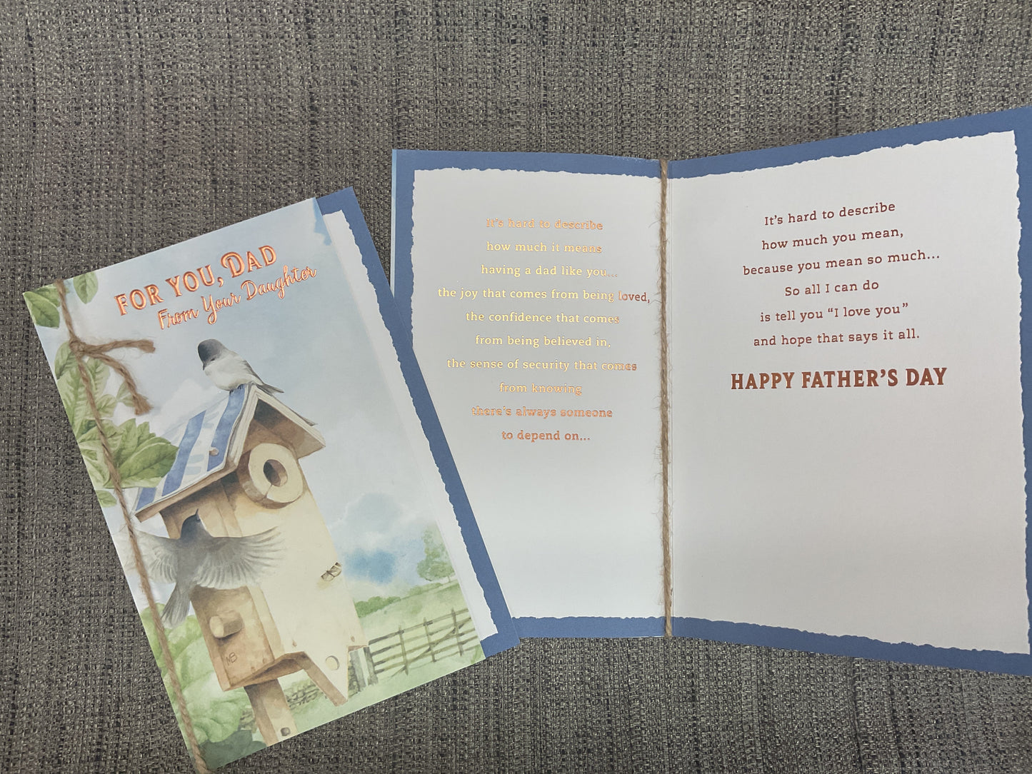 Dad from Daughter - Father’s Day Card