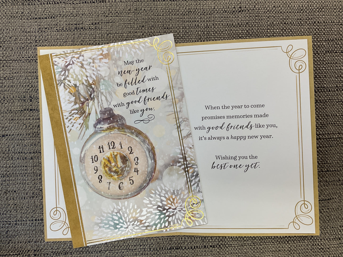 Friend New Year’s Card