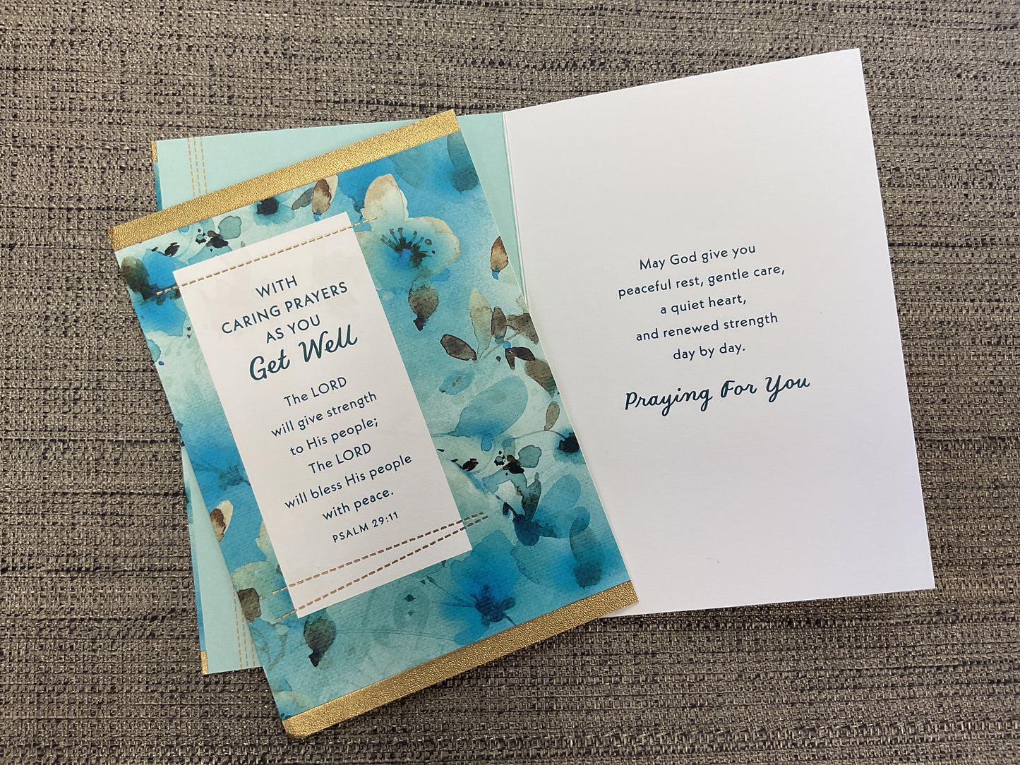Get Well Religious Card