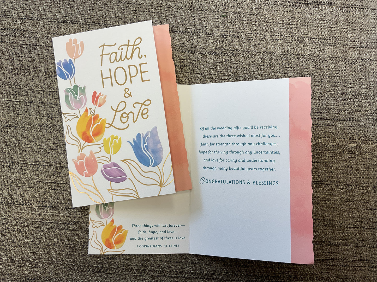Religious Bridal Shower Card