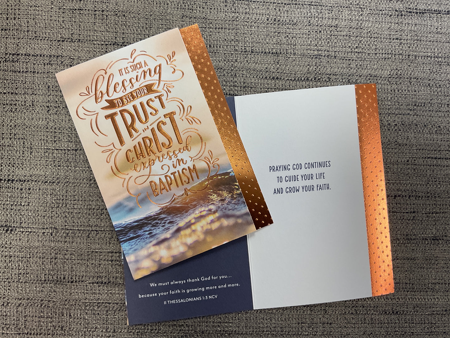 Baptism Card
