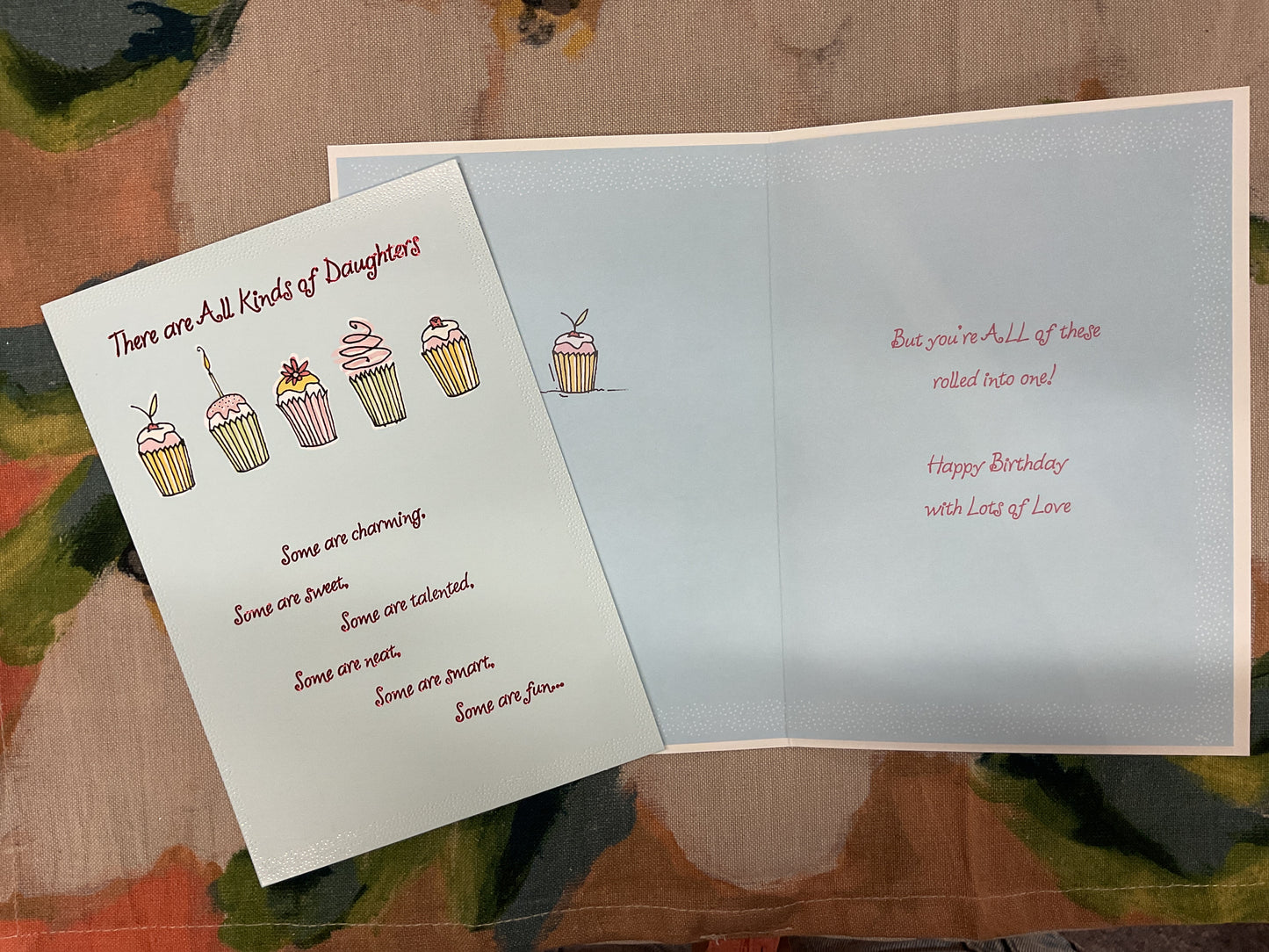 Daughter Birthday Card