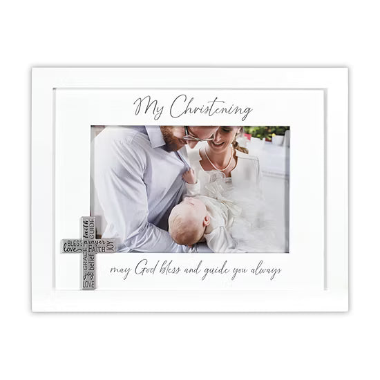 4x6 Christening Wood Mat Tabletop Frame
