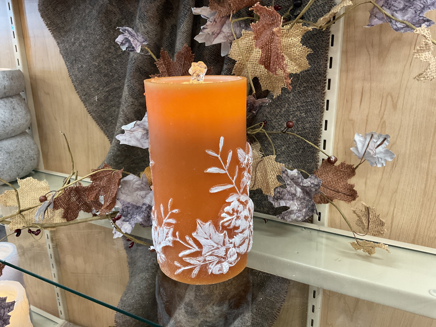Pumpkin Fountain Candle
