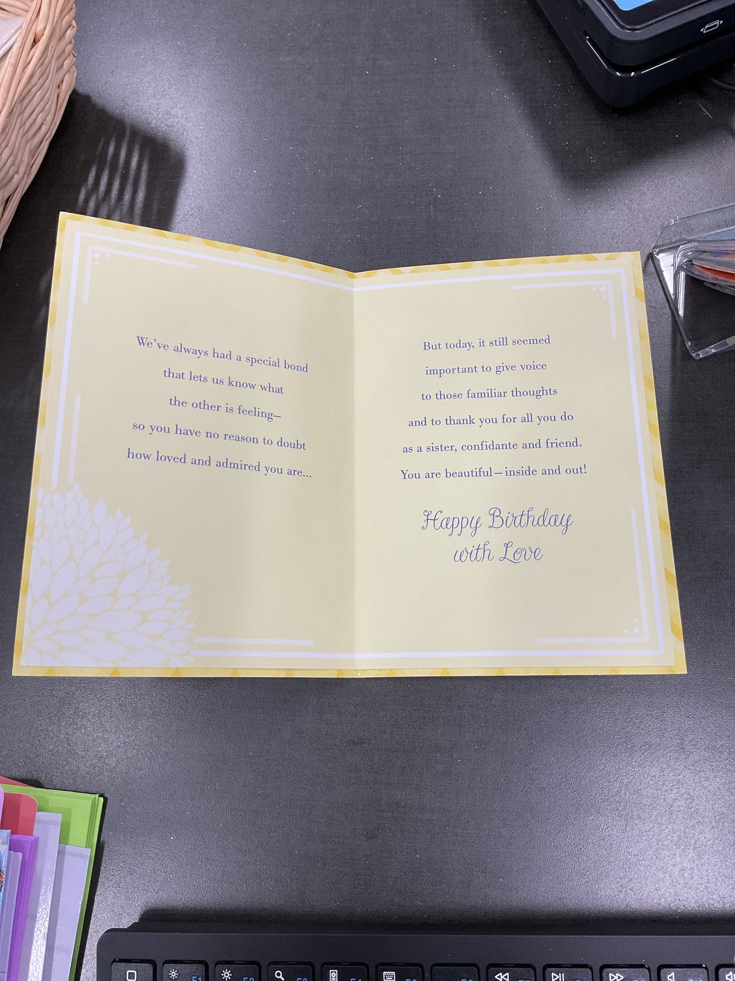 Sister Birthday Card