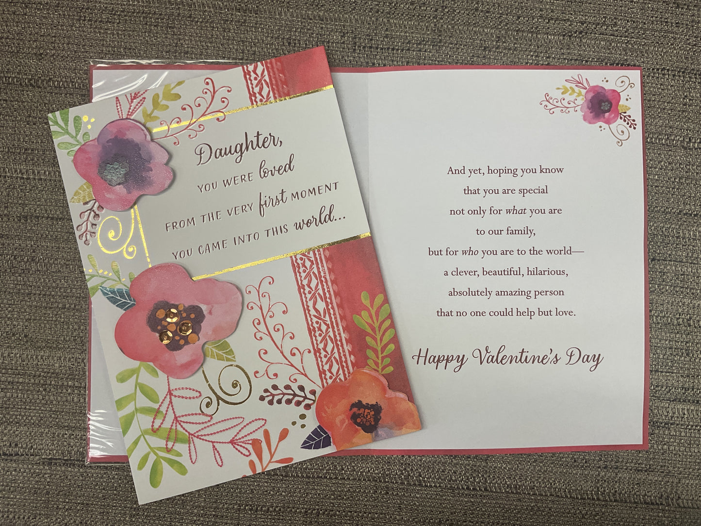 Daughter - Valentine’s Day Card