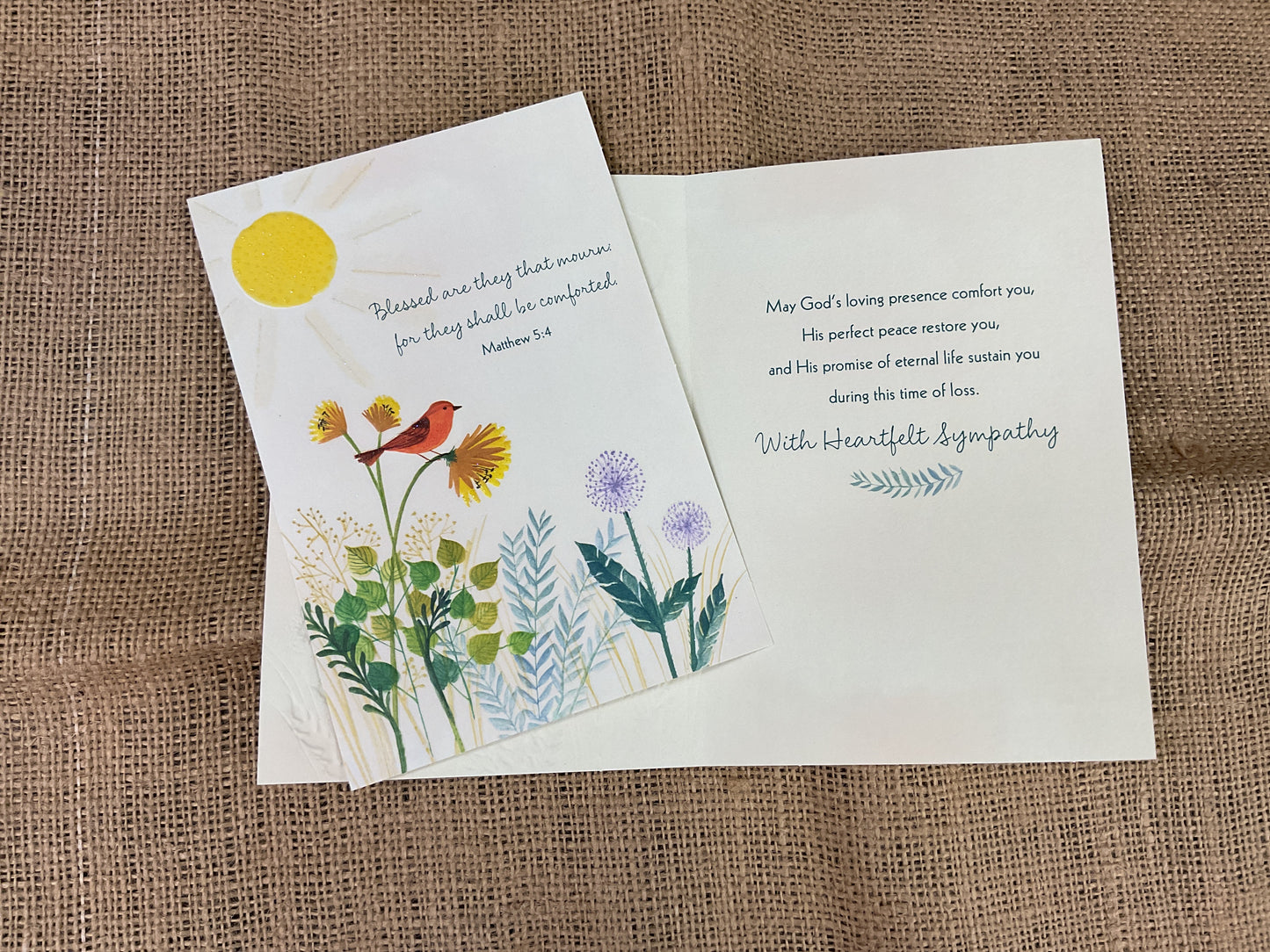 Religious Sympathy Card