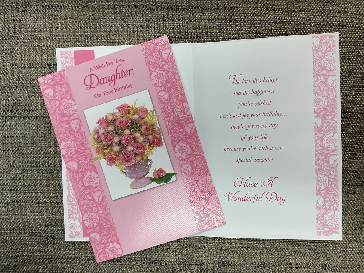 Daughter Birthday Card