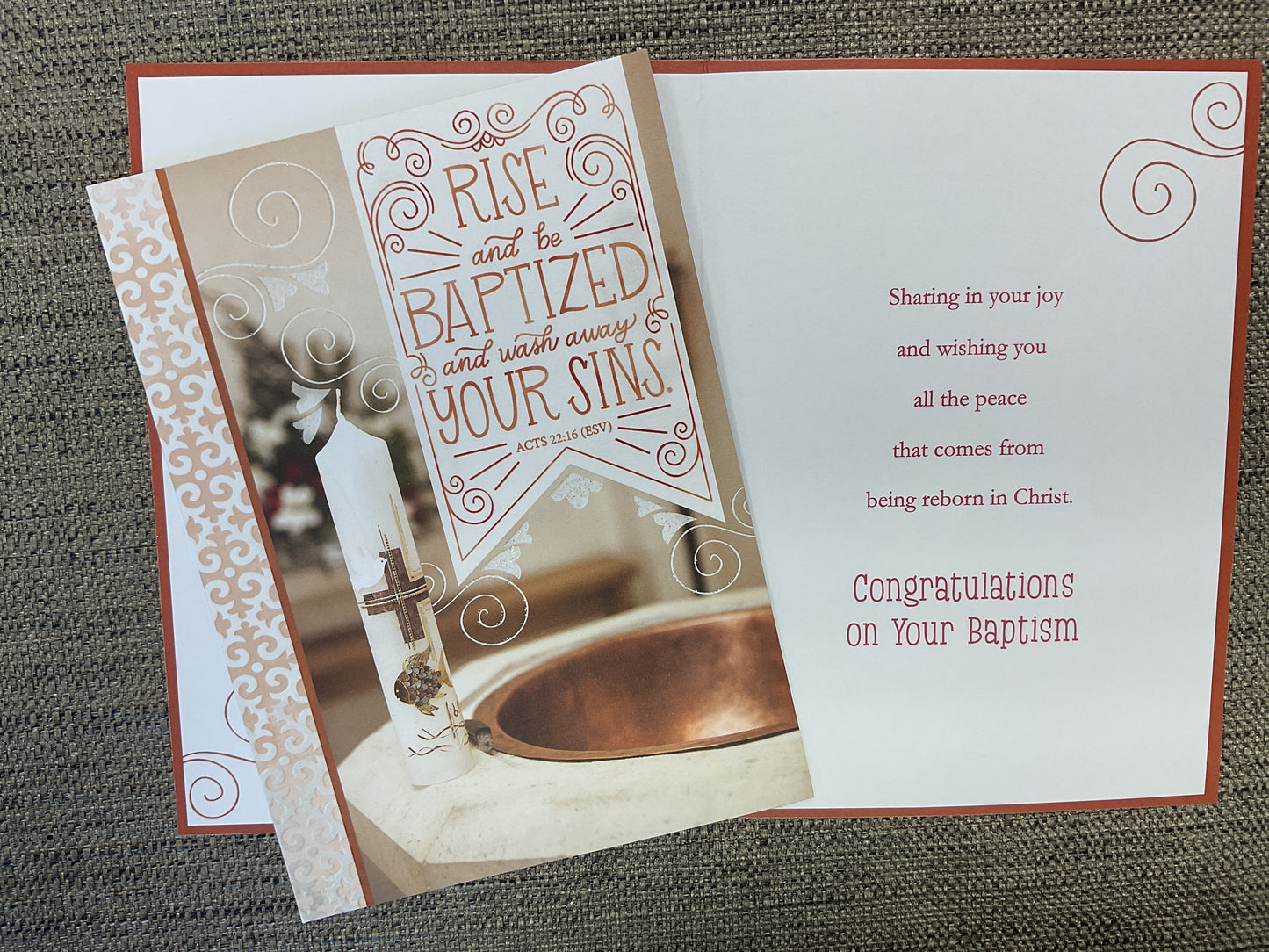 Baptism Card