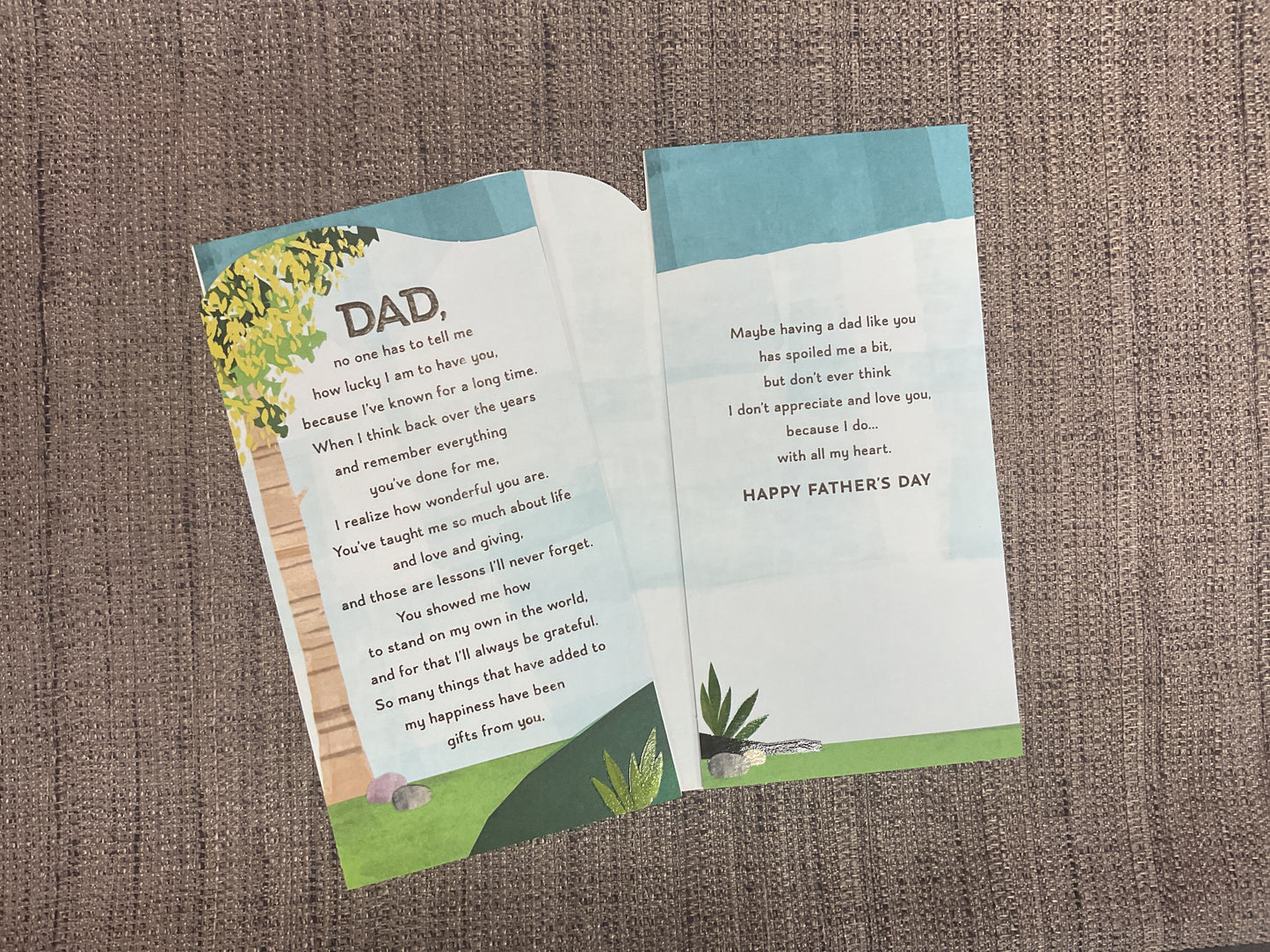 Dad from Daughter - Father’s Day Card