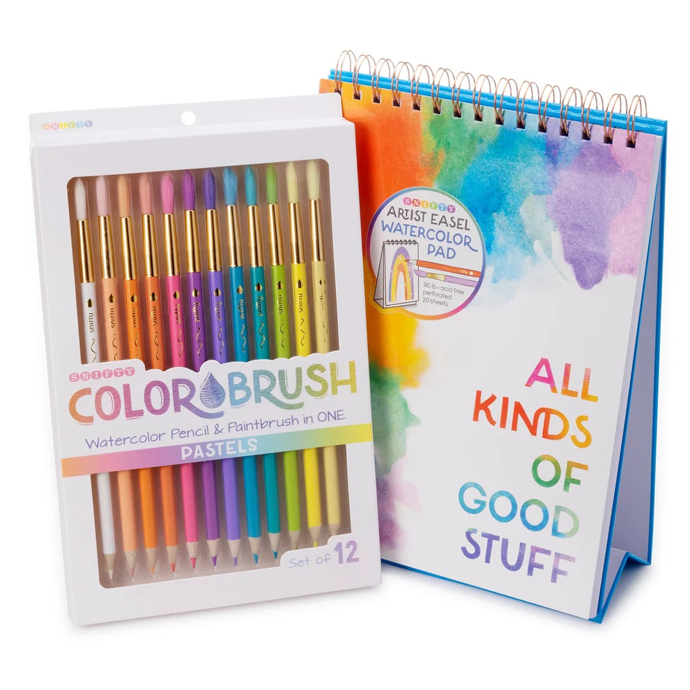 COLORBRUSH PASTEL watercolor pencil + paintbrush
