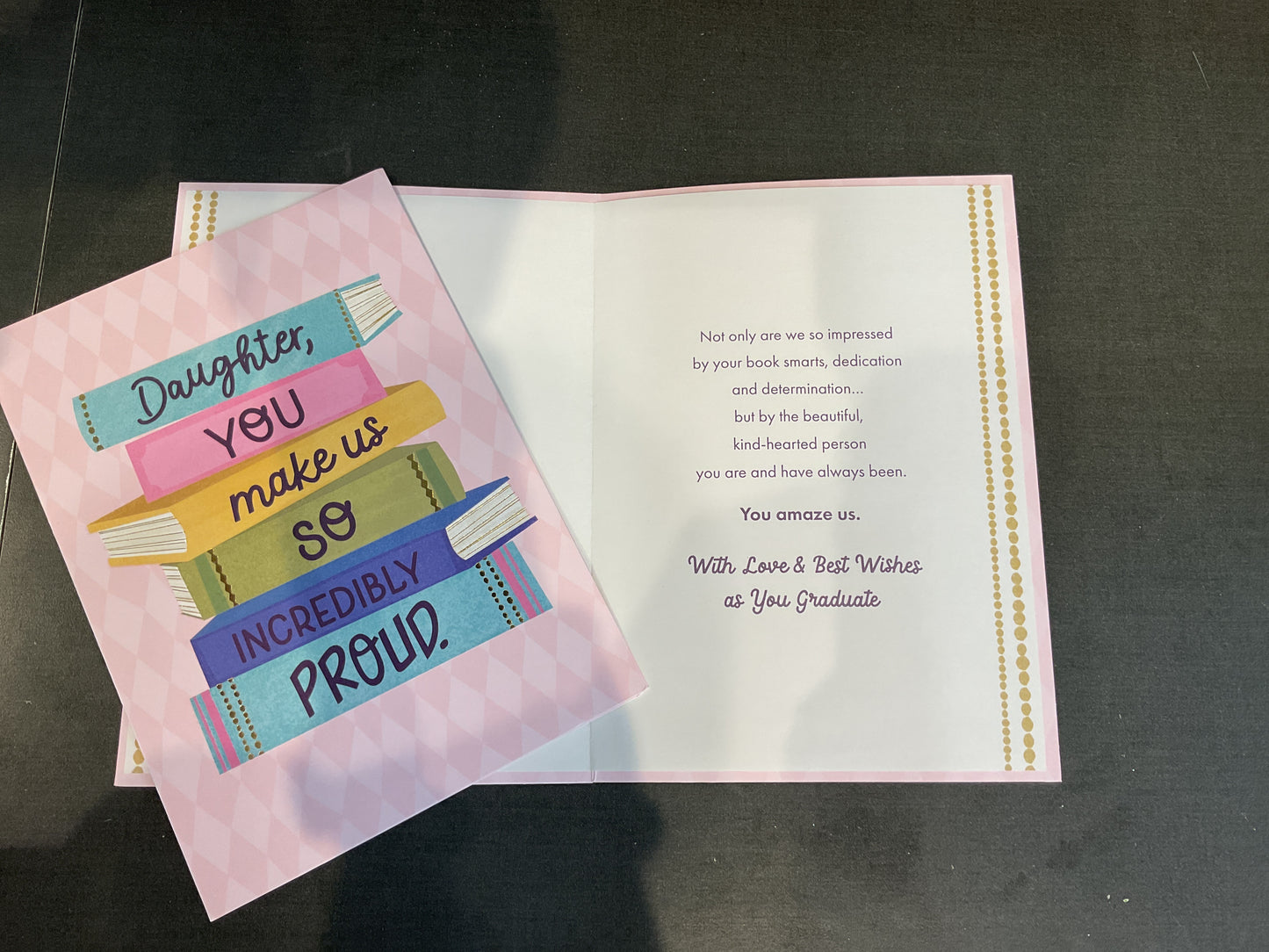 Daughter Graduation Card