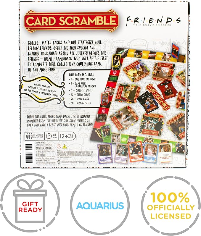 Friends Card Scramble