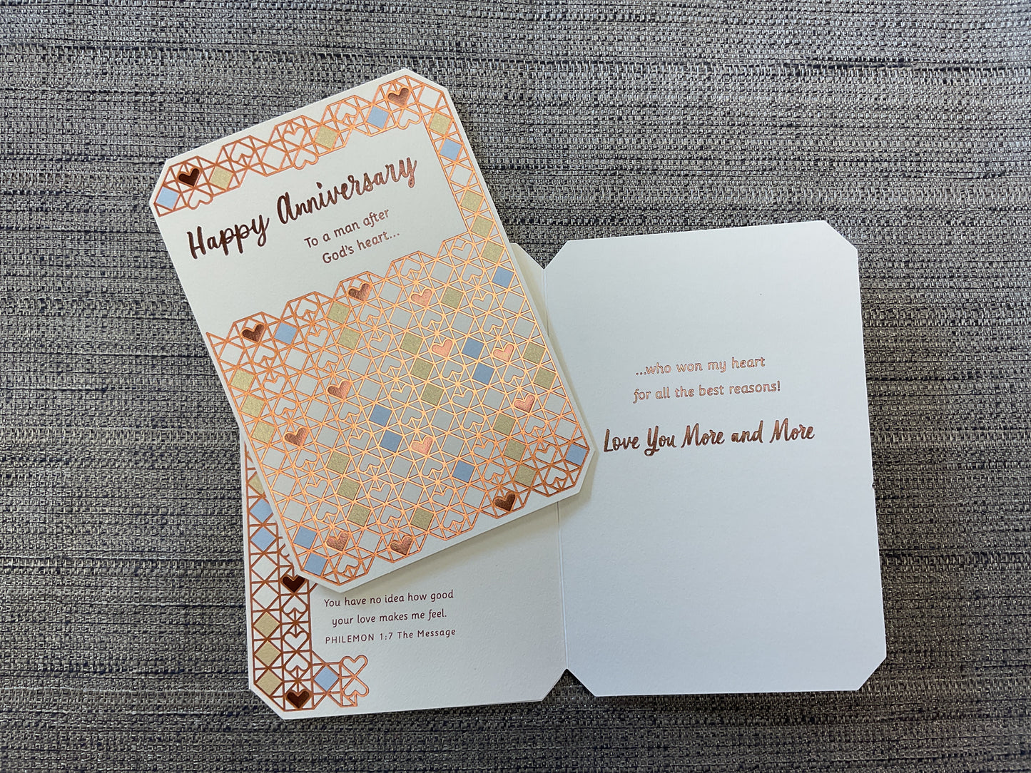 Husband Religious Anniversary Card