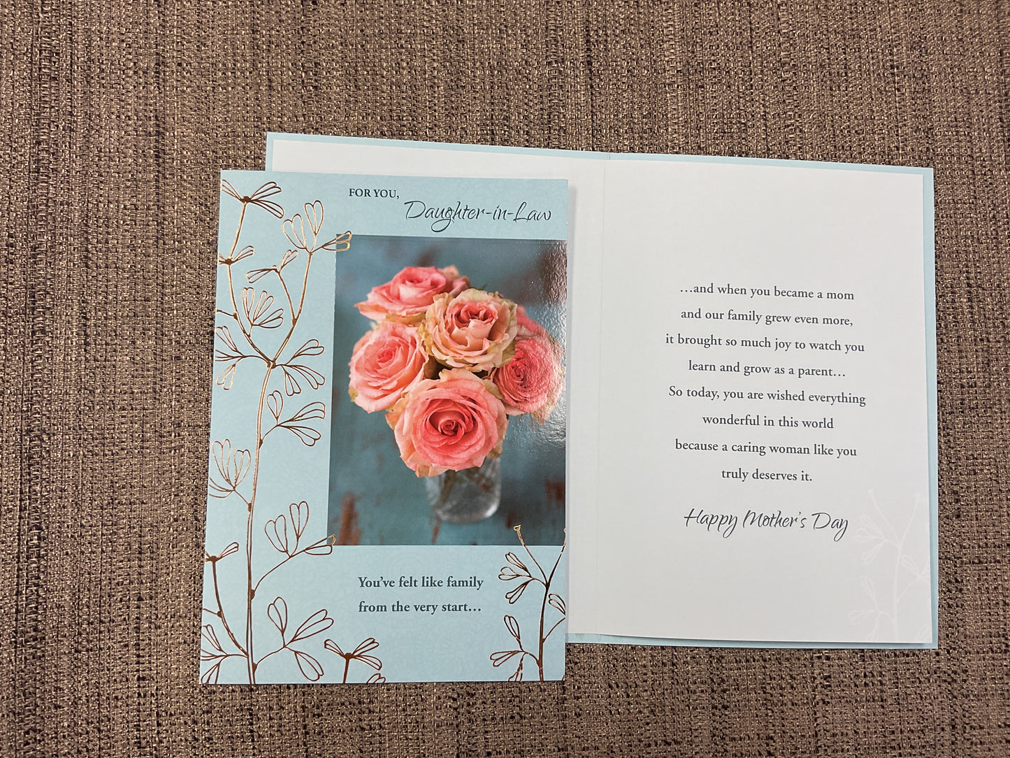 Daughter-in-law -Mother’s Day