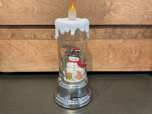 Lighted Holiday Water Globe