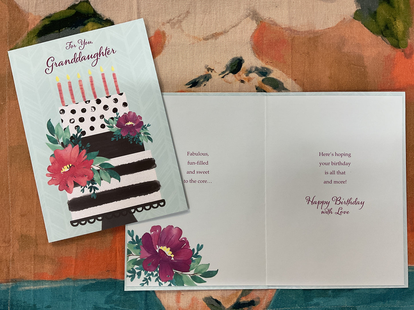 Granddaughter Birthday
