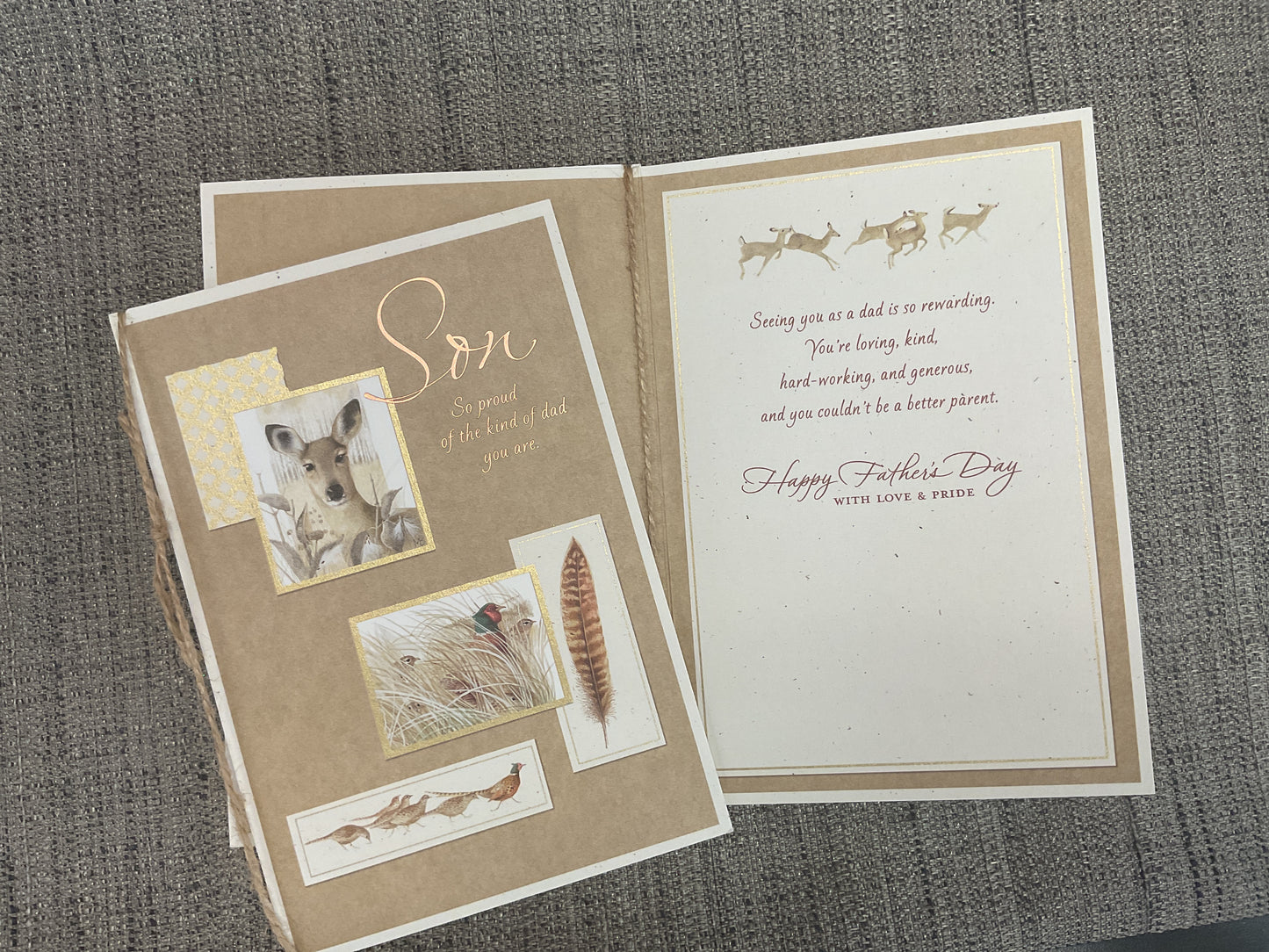 Son - Father’s Day Card