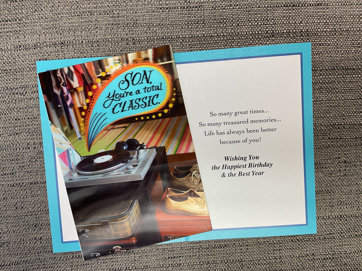 Son Birthday Card *3D*