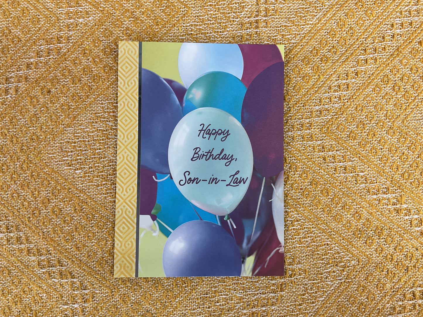 Son-in-Law Birthday