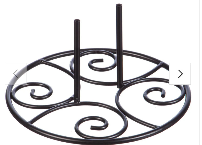 Elegant Swirl Stand Base