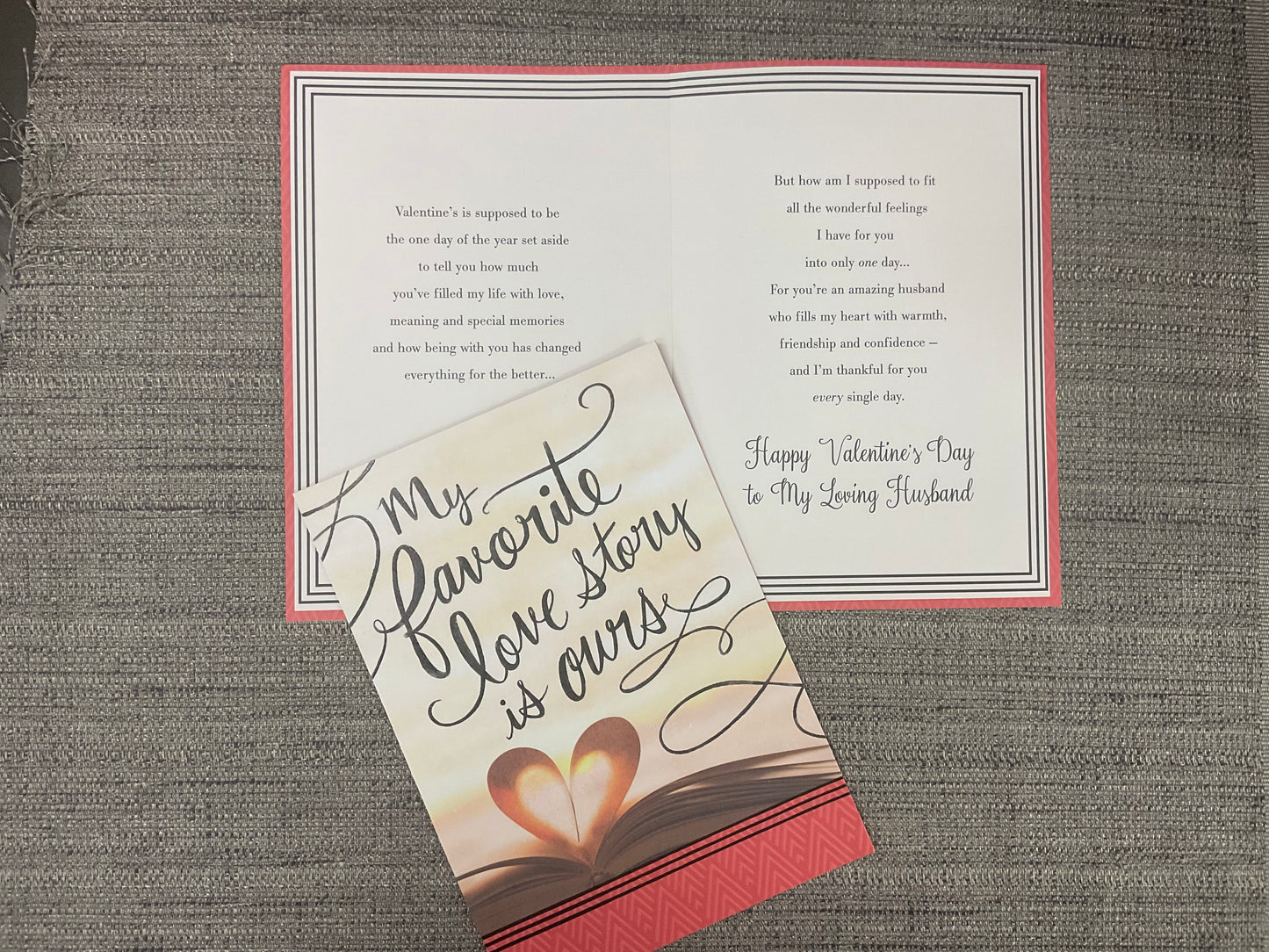 Valentine’s Day Card for Husband