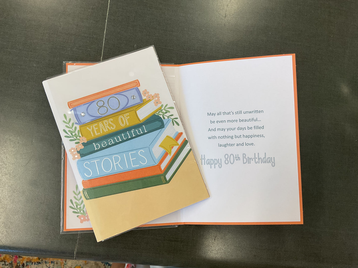 80th Birthday Card
