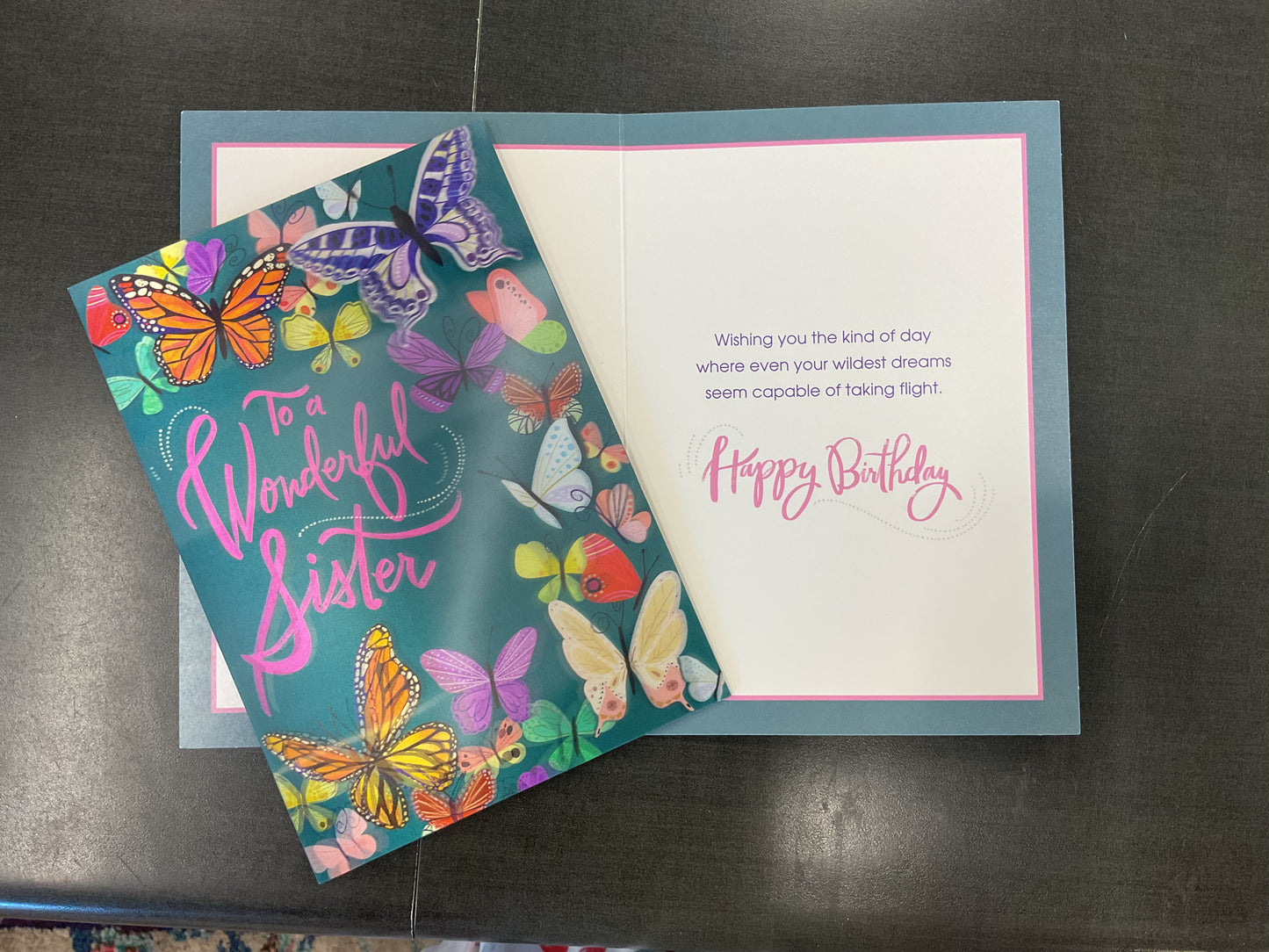 Sister 3D Birthday Card