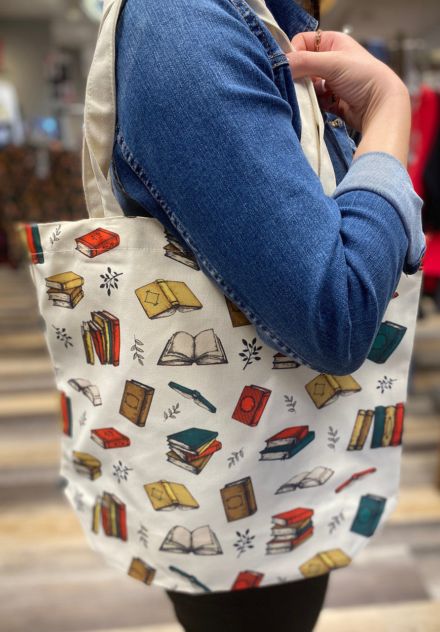 Book Canvas Tote Bag