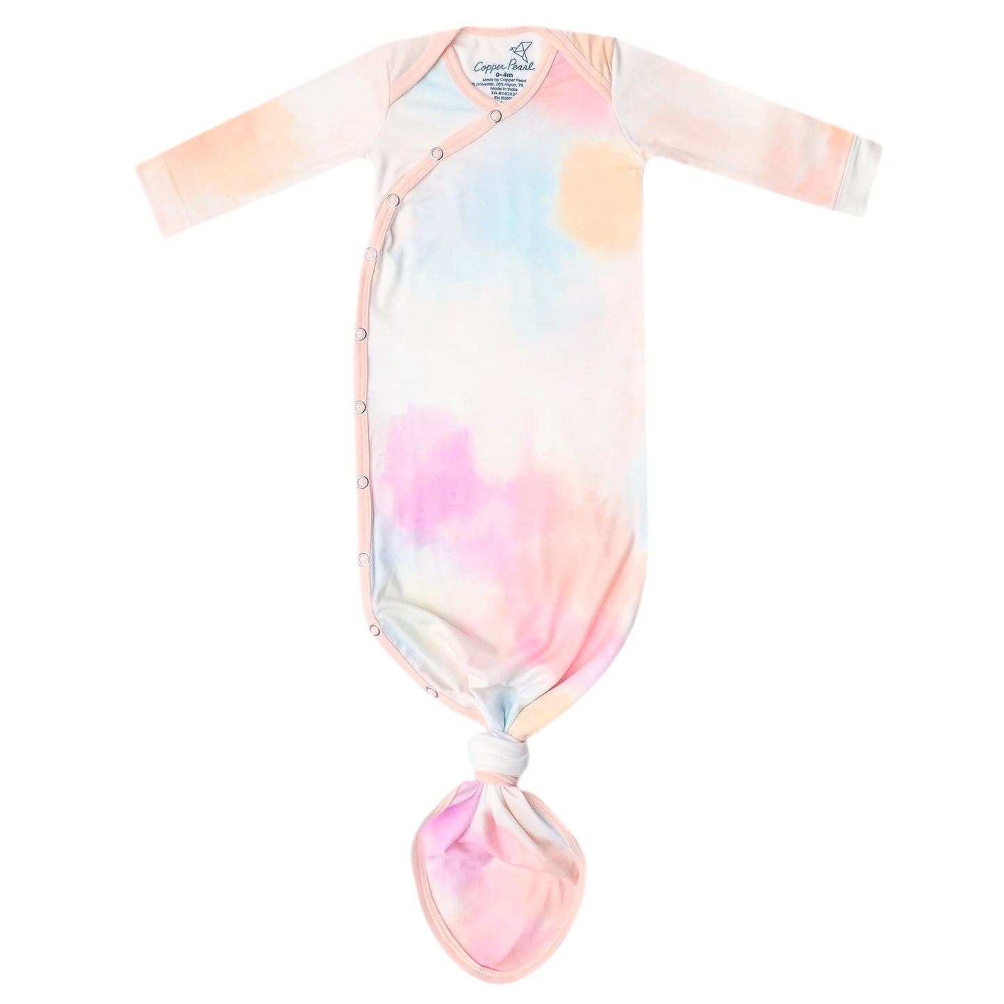 Copper Pearl Knotted Gown