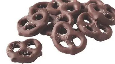 Salty Dark Pretzels