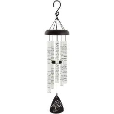 30" Cream Sonnet Wind Chime - Arms/Angel