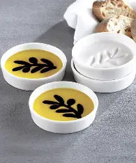 Olive Oil & Balsamic Vinegar Dipping Plates