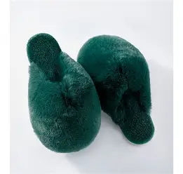Faux Fur Bubble Slippers