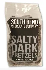 Salty Dark Pretzels