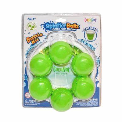 SplatterBallz Reusable Water Balloons Battle Kit