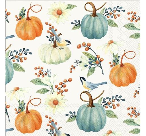 Fall Lunch Napkins