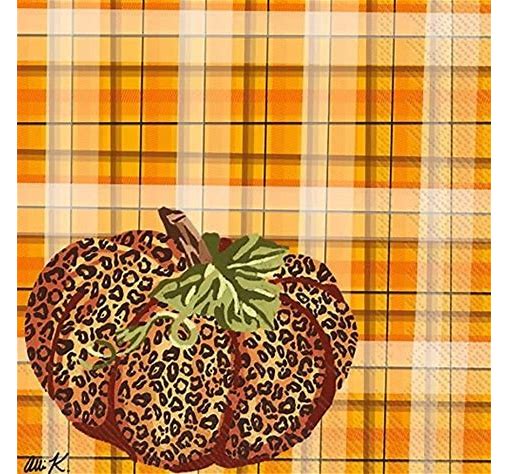 Fall Cocktail Napkins