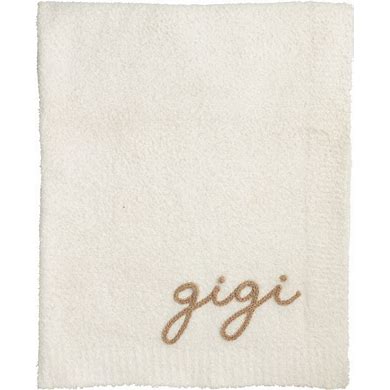 Chenille Knit Blanket - Grandma Gigi Nana