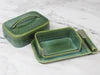 Porcelain Mess-Free Butter Dish & Spreader