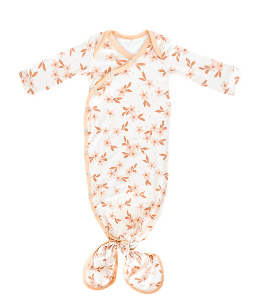 Copper Pearl Knotted Gown