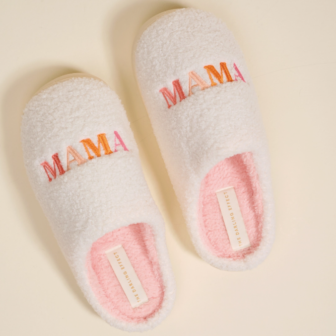 Fuzzy Slippers–Mama