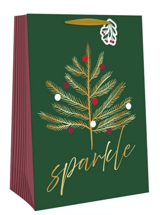 Jumbo Traditional Gift Bag, Asst