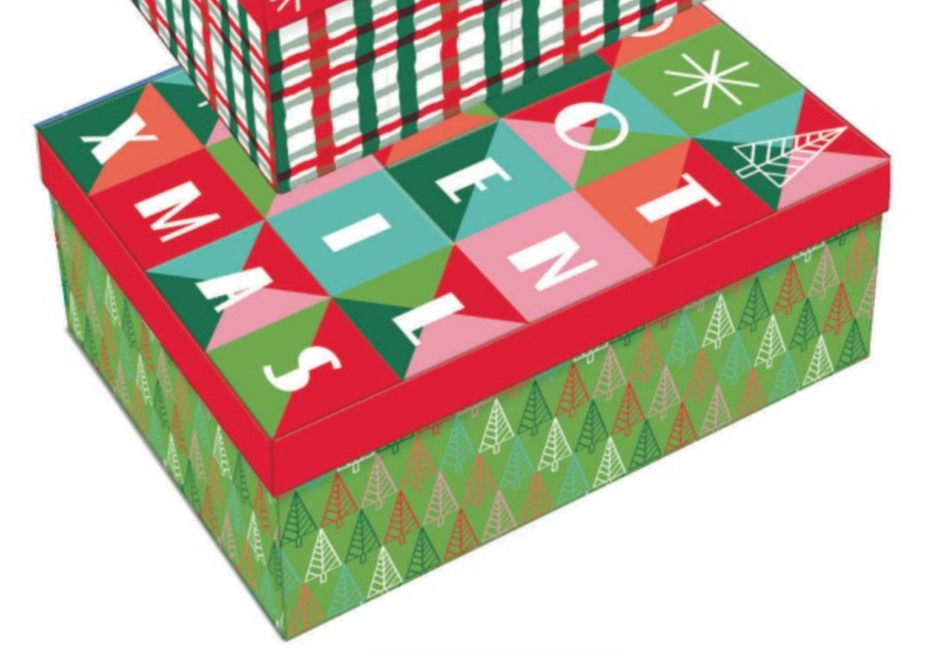 Nested Holiday Gift Boxes