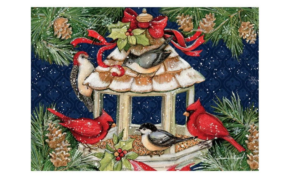 Cardinal Christmas 3D Pop-Up Christmas Cards (8 pack) by Susan Winget