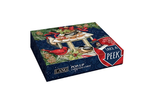 Cardinal Christmas 3D Pop-Up Christmas Cards (8 pack) by Susan Winget