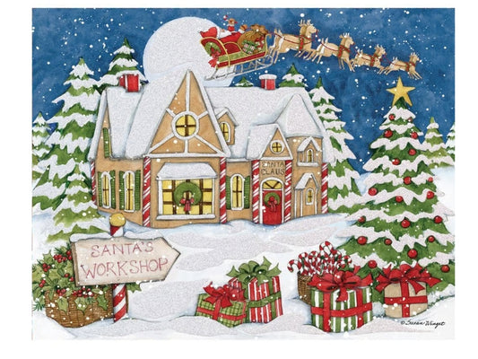 Santas Workshop Boxed Cards