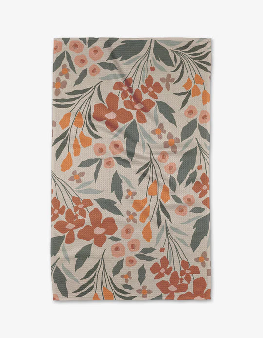 Fall Geometry Towels