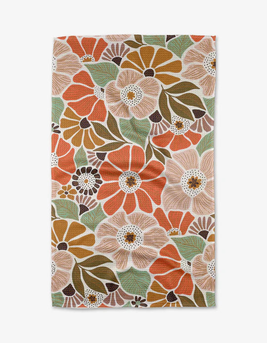 Fall Geometry Towels