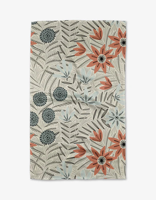 Fall Geometry Towels